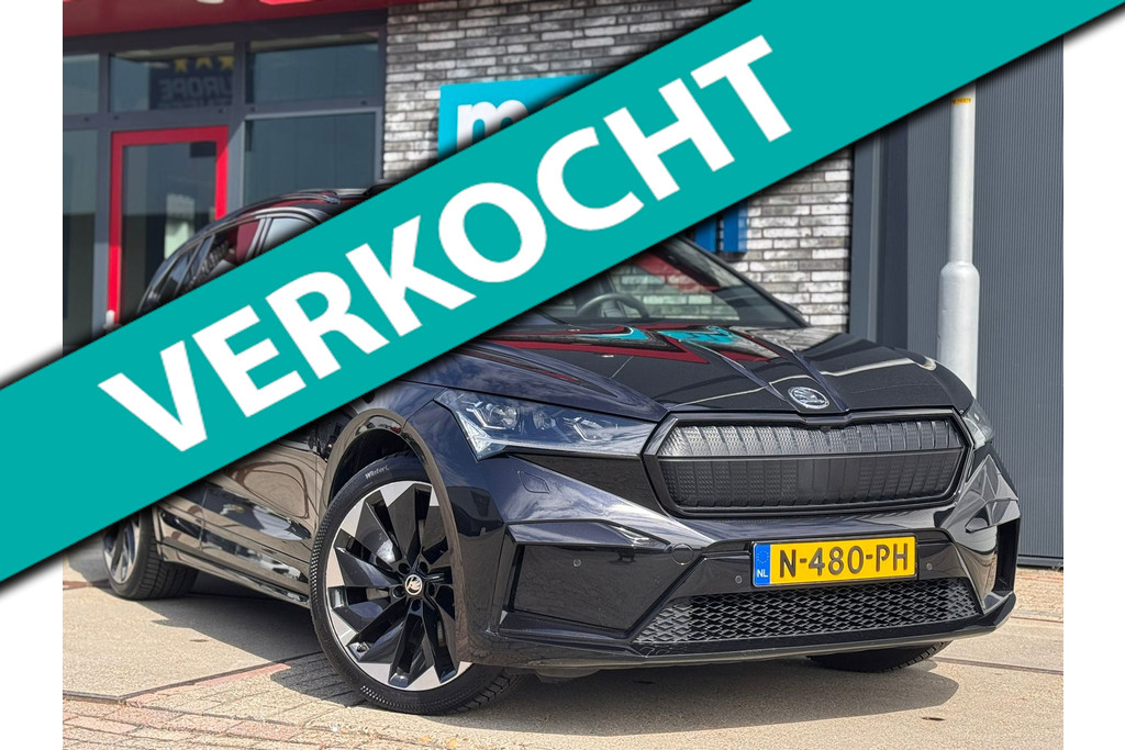 Škoda Enyaq iV 80 Sportline SOH 93.7% l PANO l TREKHAAK l CAMERA l KEYLESS l WARMTEPOMP l DODEHOEK l ACC l ORG.NL l DEALER OND 53483279-0.jpg | Meerauto.nl