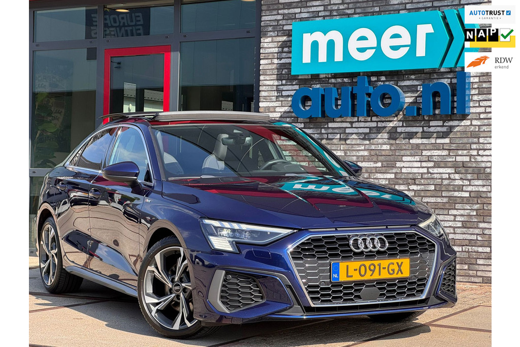 Audi A3 Limousine 35 TFSI 3x S-LINE l MATRIX l B&O l CAMERA l SFEER l RS-ZETELS l CARPLAY l ACC l EL-STOEL l ORG.NL l DEALER OH 53928164-0.jpg | Meerauto.nl