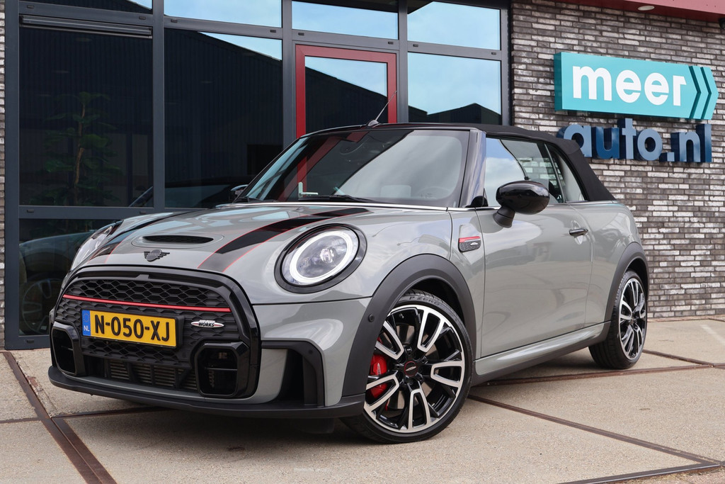 MINI Cooper Cabrio 2.0 231pk John Works JCW VOL! HUD l H/K l SCHAALSTOELEN l CAMERA l KEYLESS l ADAPT.CRUISE l CARPLAY l SFEER 55058060-5.jpg | Meerauto.nl