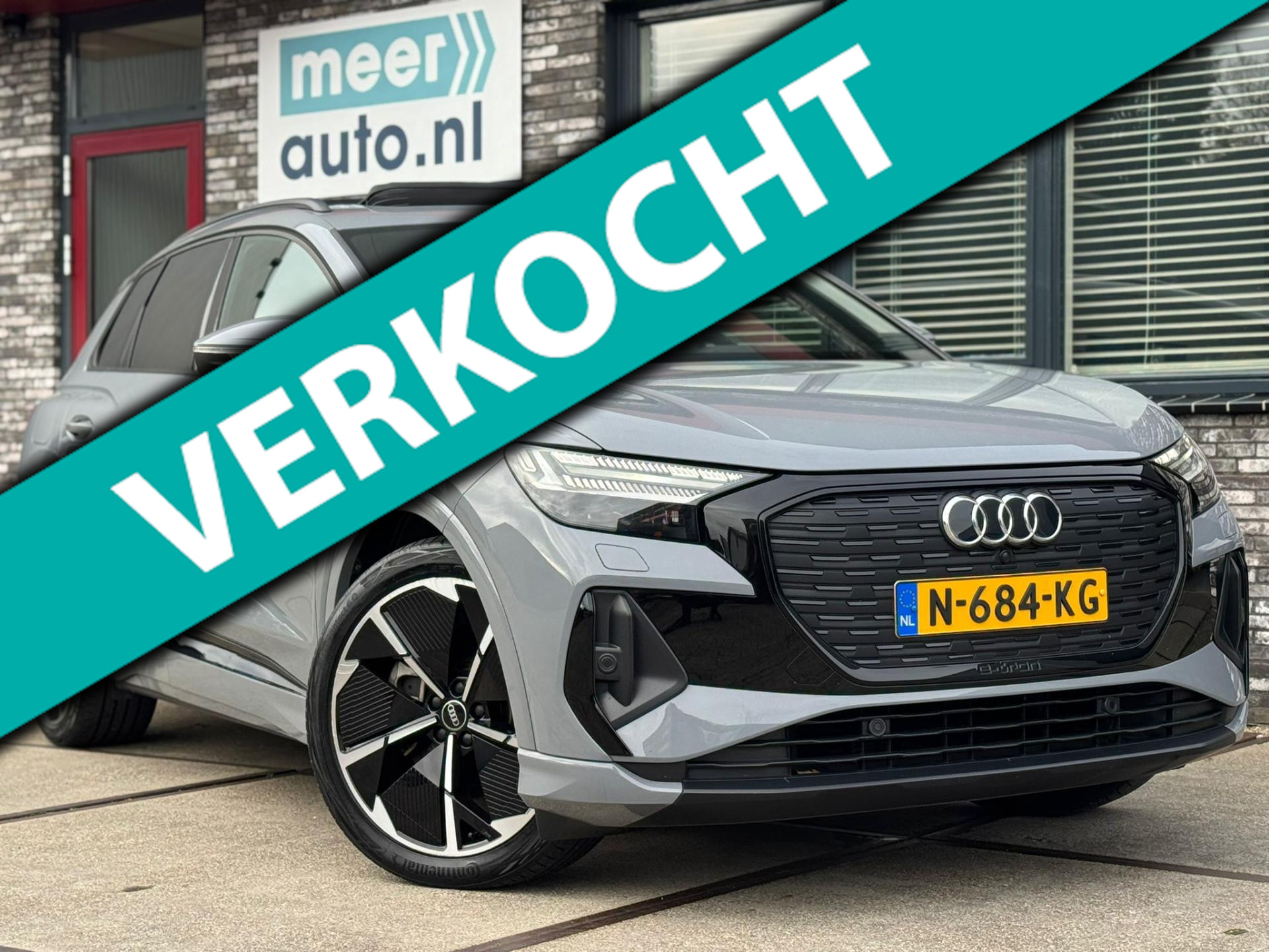 Audi Q4 e-tron 40 S-LINE Competition 77kWh PANORAMADAK l SONOS l 21INCH l ADAPT.CRUISE l CARPLAY l ORG.NL l DEALER OND l 1e EIG l 48882991-0.jpg | Meerauto.nl