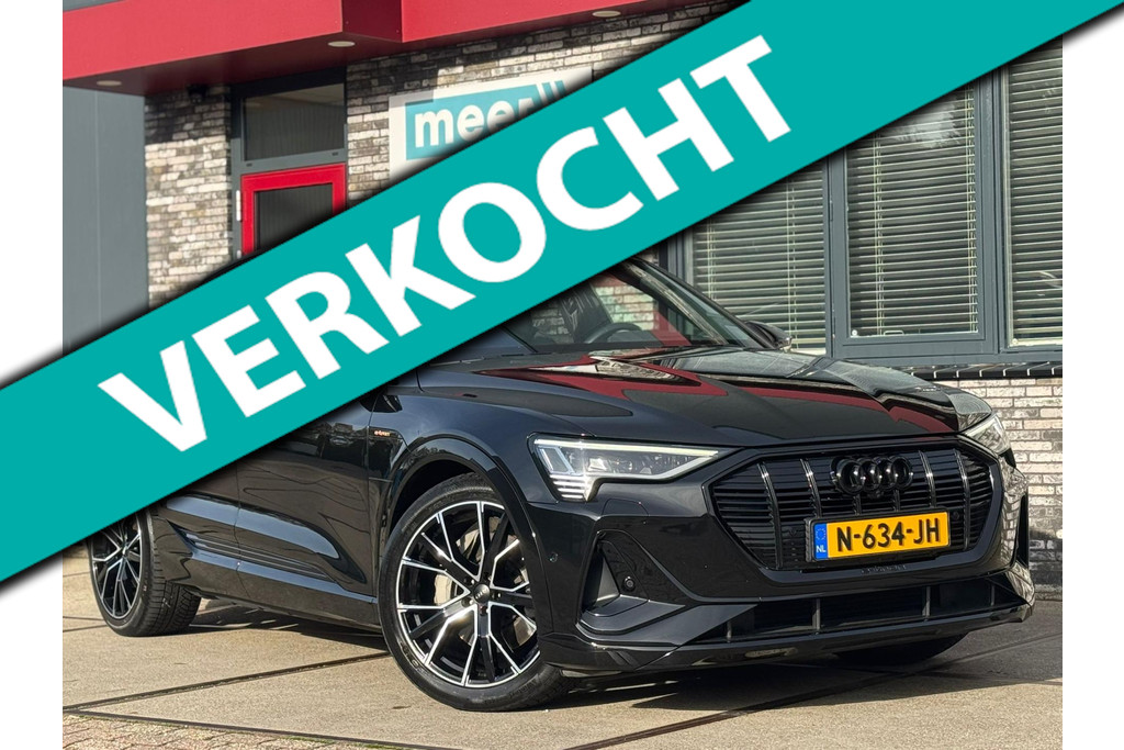 Audi e-tron Sportback 50 3x S-LINE l RS-ZETELS l SOH 94.4% l B&O l HUD l 360 l KEYLESS l MATRIX l TREKHAAK 49038116-0.jpg | Meerauto.nl