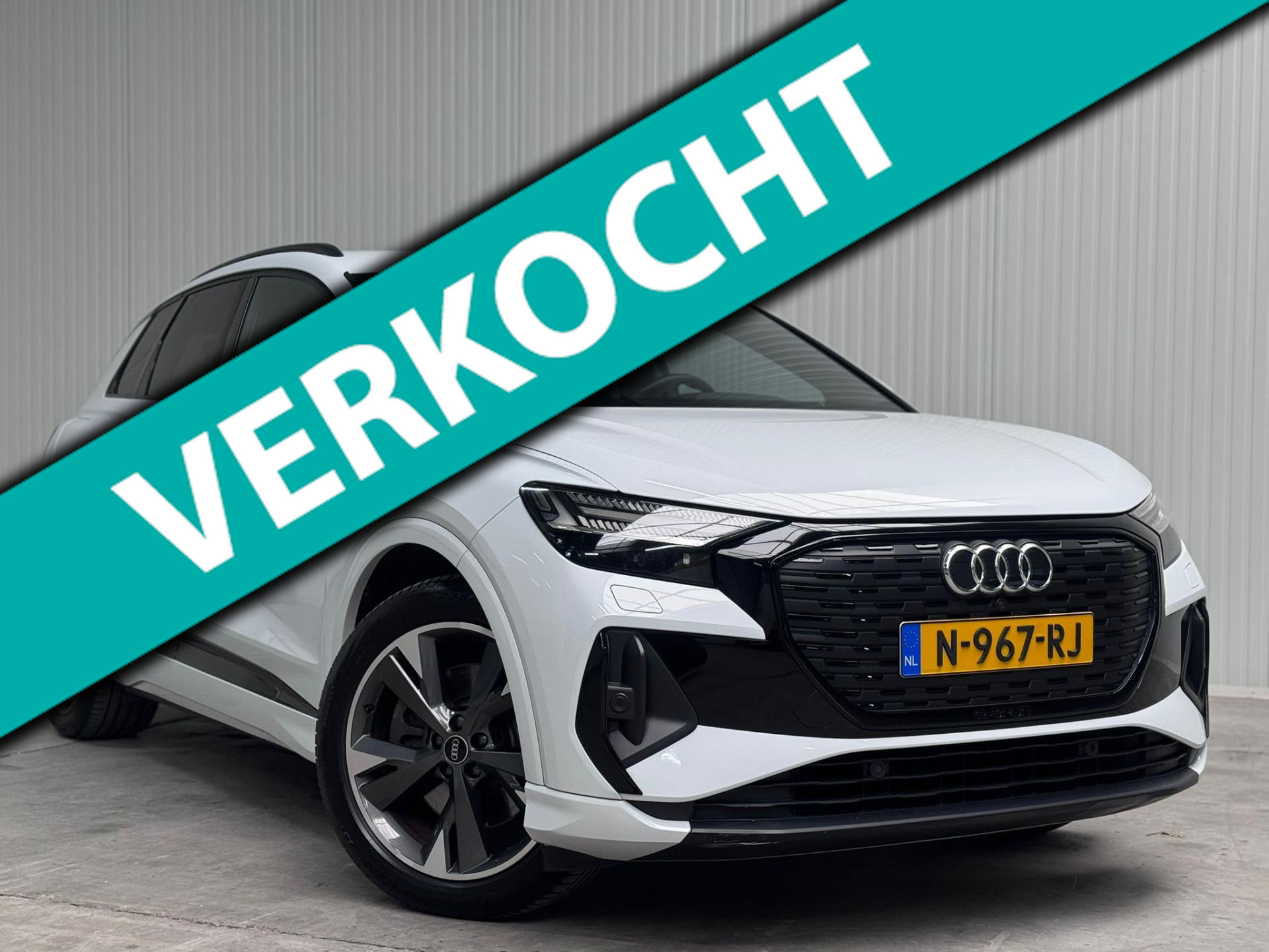 Audi Q4 e-tron 40 Competition S-LINE 77 kWh SOH 93% l SONOS l MATRIX l ADAPT.CRUISE l 3-ZONE CLIMATE l CARPLAY l ORG.NL DALER OND. 50357590-0.jpg | Meerauto.nl