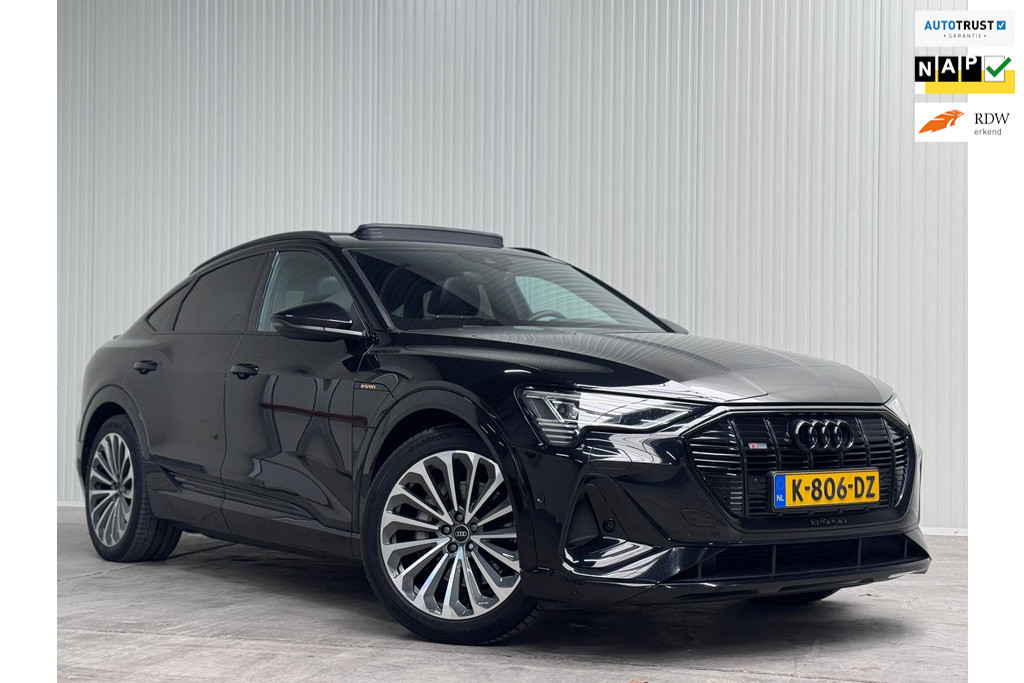 Audi e-tron Sportback 55 quattro S-LINE SOH 93.4% l B&O l SFEER l PANO l KEYLESS l TREKHAAK l CAMERA l CARPLAY l ORG.NL l 1eEIG 50434330-0.jpg | Meerauto.nl