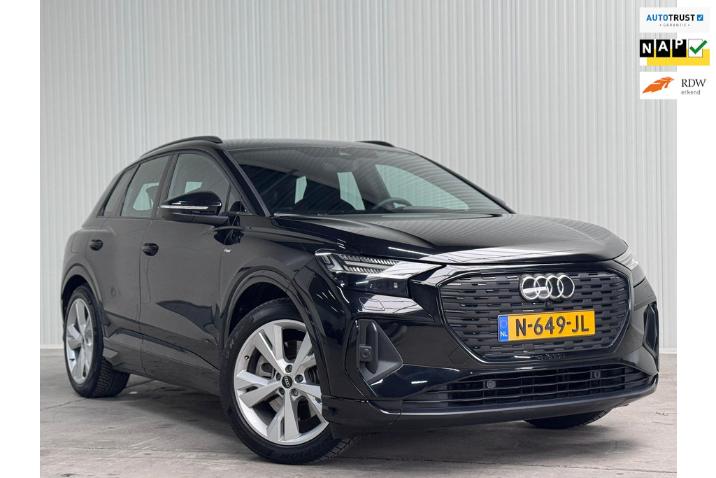 Audi Q4 e-tron 40 S-LINE Competition 77 kWh l MATRIX l CAMERA l SFEER l ADAPT.CRUISE l CARPLAYORG.NL l DEALER OND 50660763-0.jpg | Meerauto.nl