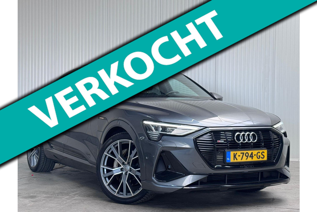 Audi e-tron Sportback 55 quattro S-LINE 95 kWh B&O l PANOl SFEER l CAMERA l ADAPT.CRUISE l ORG.NL l 1e EIG l DEALER OND. 50787749-0.jpg | Meerauto.nl
