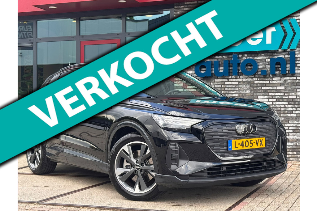 Audi Q4 e-tron 40 Launch Advanced 77 kWh l SOH 92,4 l TREKHAAK l WARMETPOMP l MATRIX l CARPLAY l ACC l S-LINE EXTERIEUR l ORG.NL l 56087099-0.jpg | Meerauto.nl